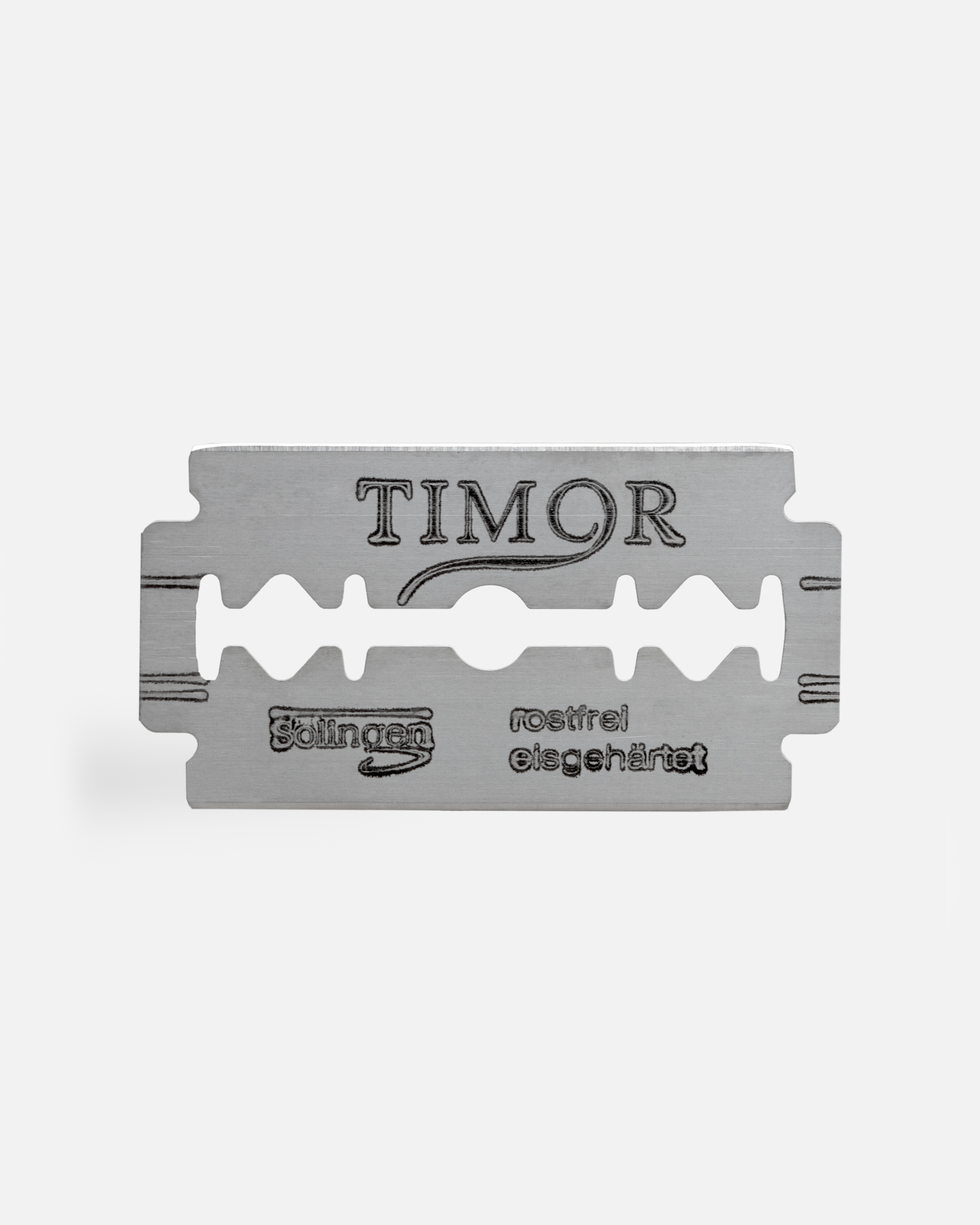 G&F Timor® Unisex Rasierhobel Gentle Shaver mit kurzem Edelstahlgriff 80 mm