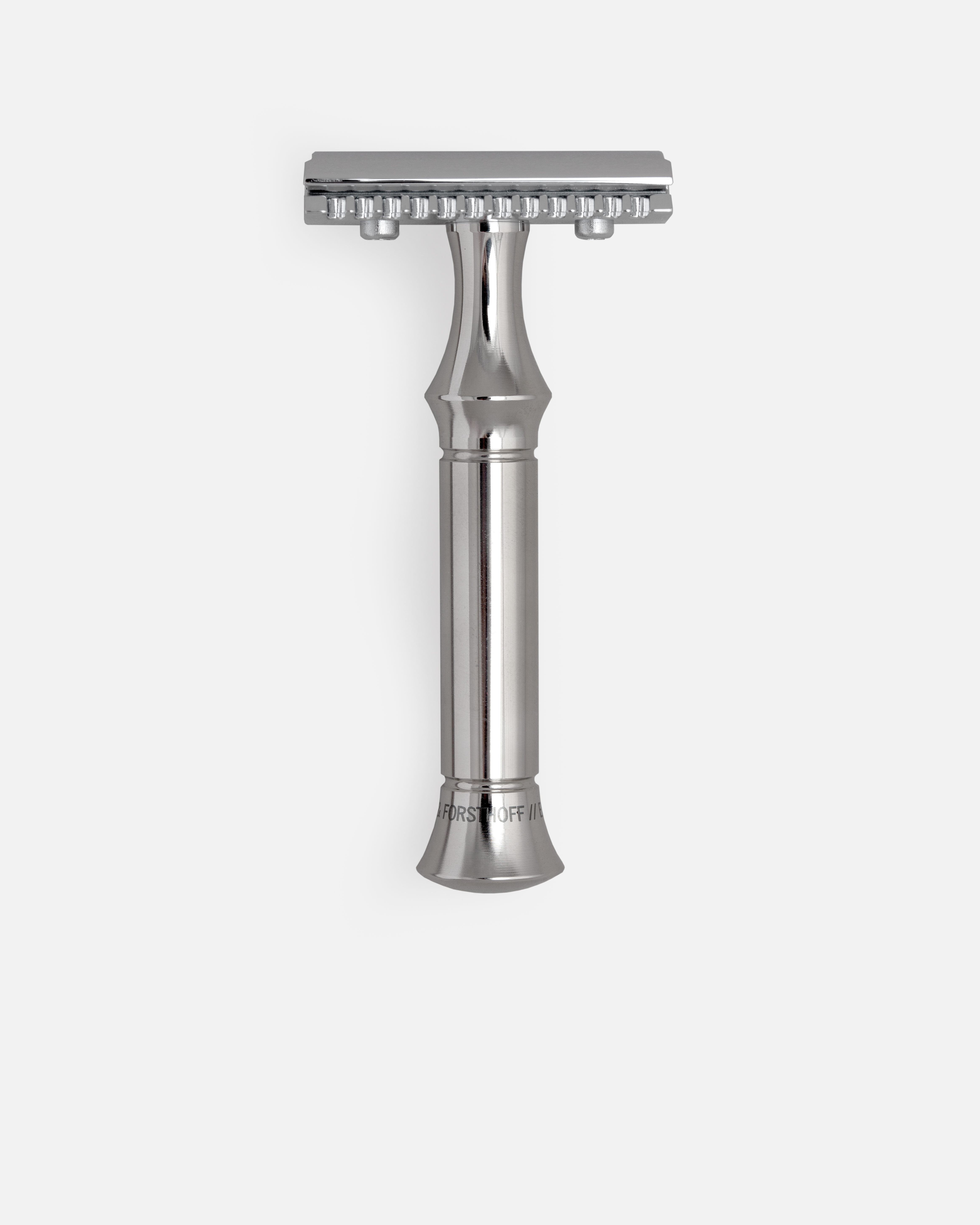 G&F Timor® Rasierhobel 1920 mit kurzem Edelstahlgriff 80 mm G&F Timor® Rasierhobel 1920 mit kurzem Edelstahlgriff 80 mm