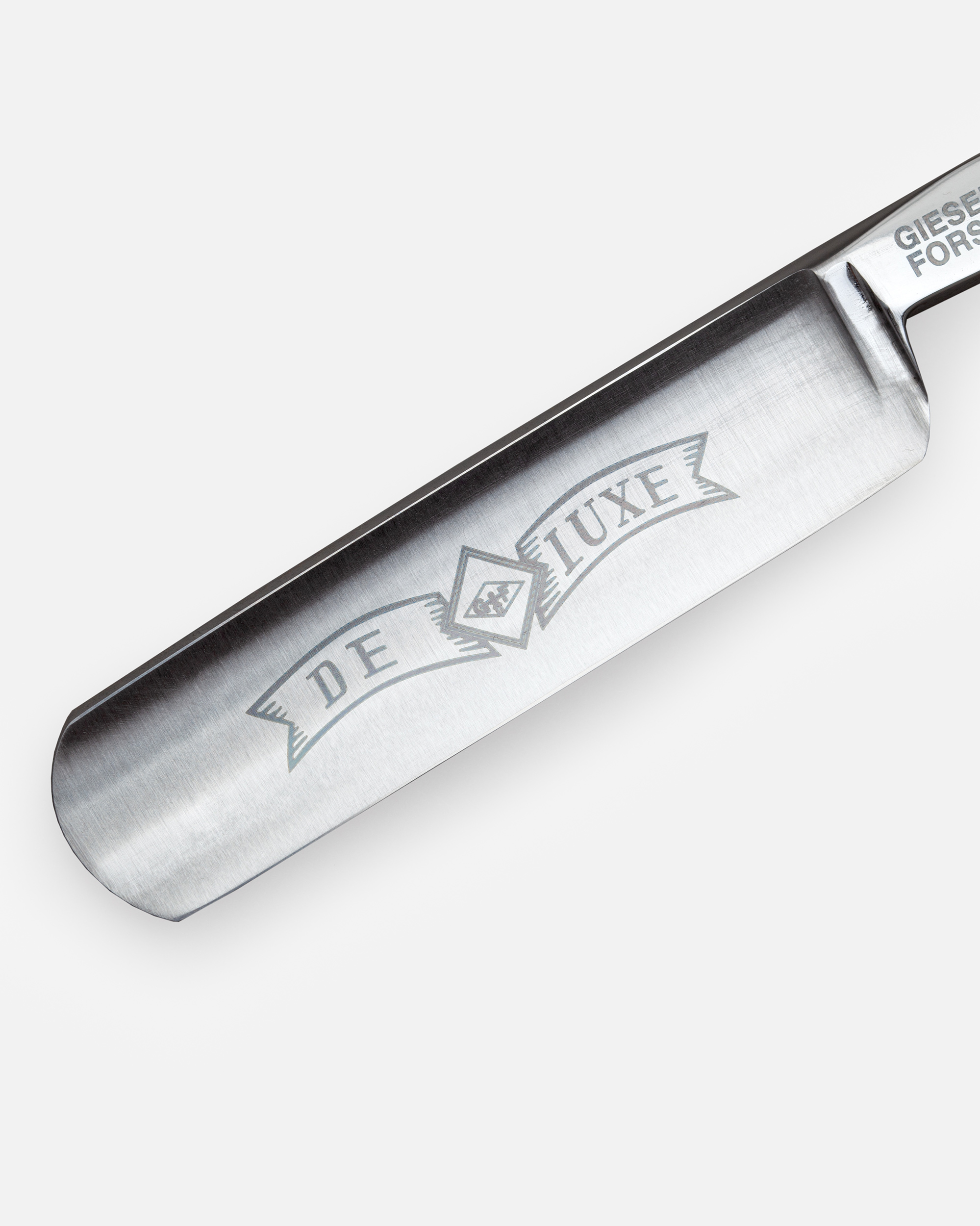 G&F Timor® Deluxe Rasiermesser 5/8 cs mit Zebranoholzschale