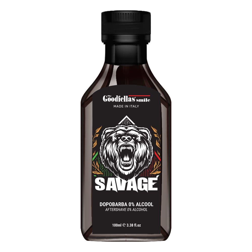 The Goodfellas’ Smile Savage Zero Alcohol Aftershave Fluid – 100 ml